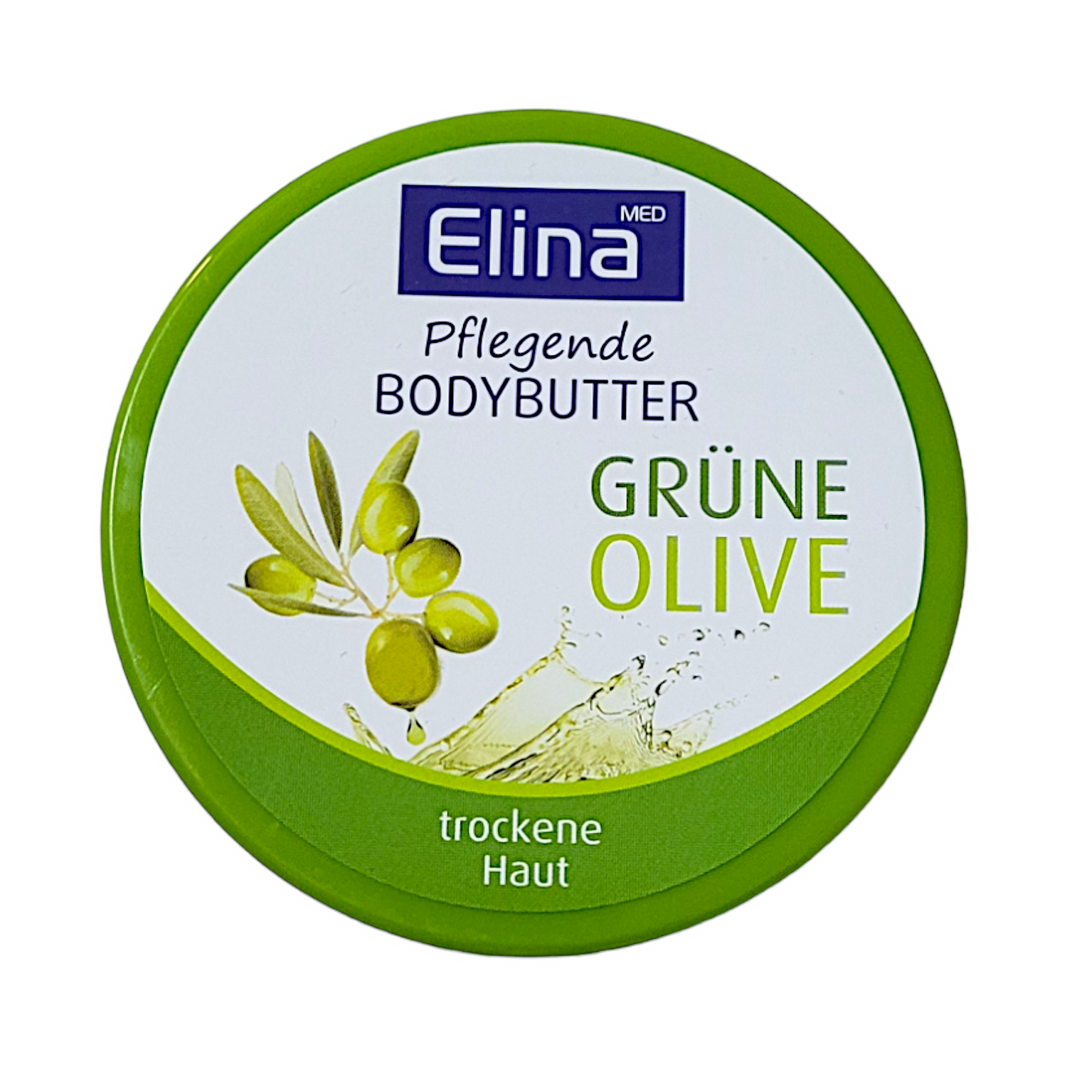 Elina Bodybutter Grüne Olive für Trockene Haut 150ml