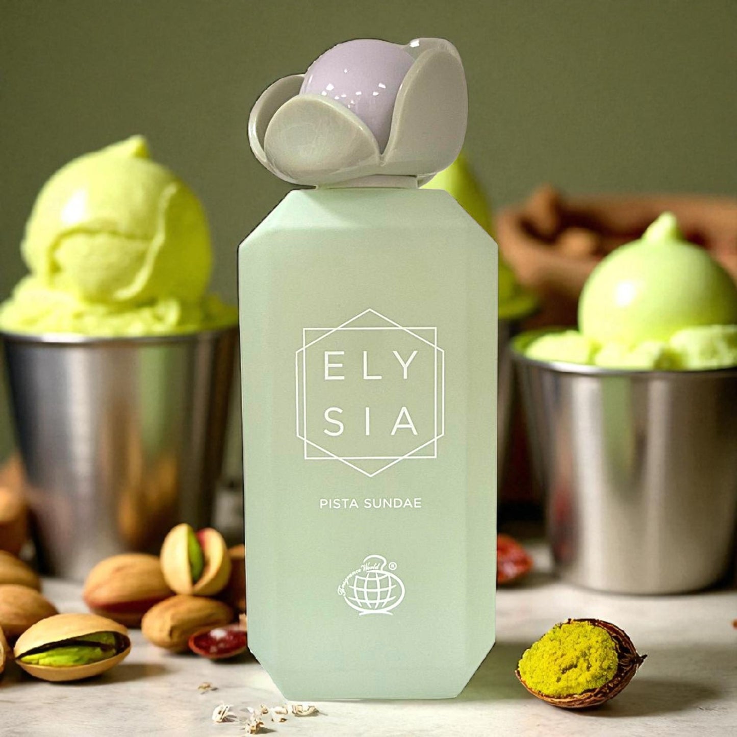 Fragrance World ELYSIA Vanilla,Sugar, Pista Sundae mehr EDP 100ml