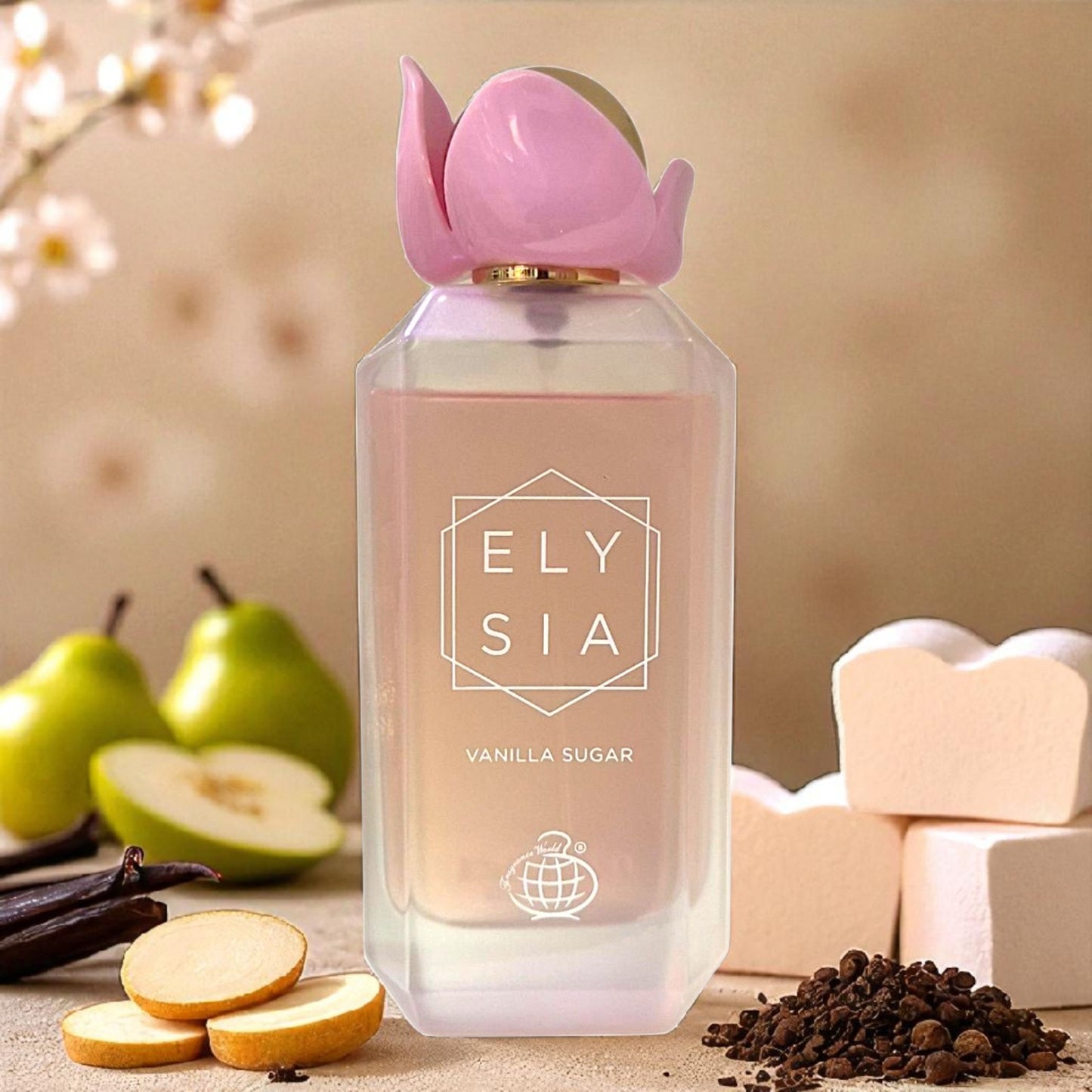 Fragrance World ELYSIA Vanilla,Sugar, Pista Sundae mehr EDP 100ml