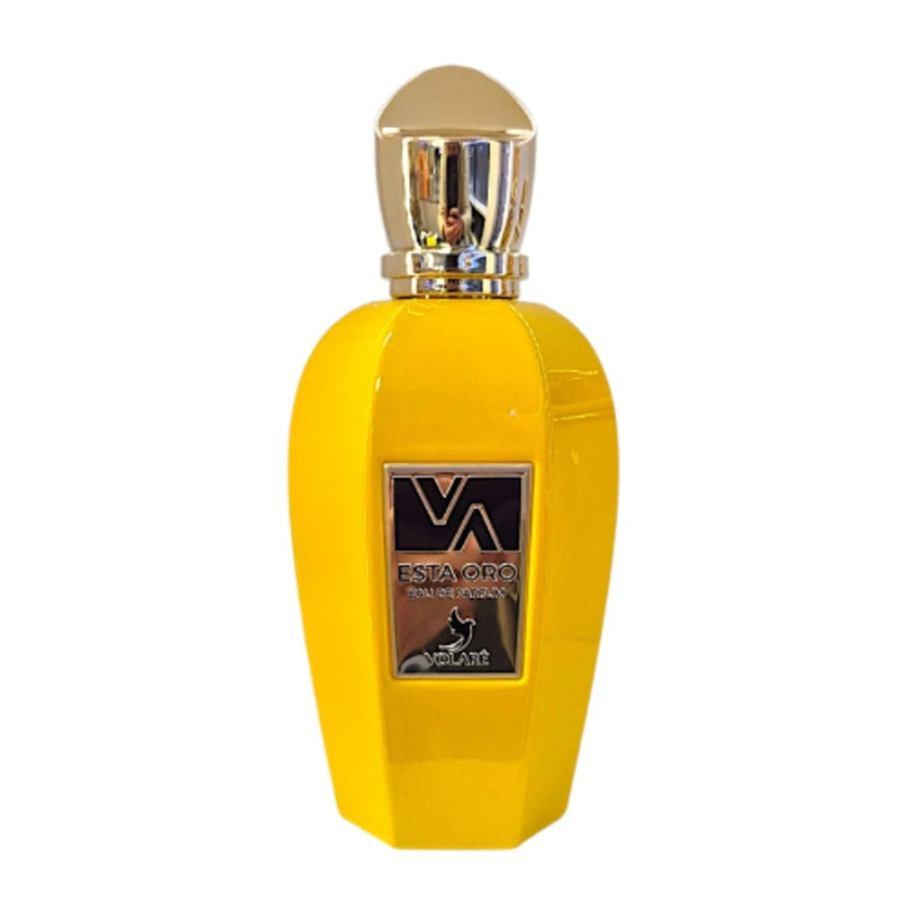 Volaré Esta Oro Eau de Parfum 25 ml – orientalisch-frischer Unisex-Duft mit Bergamotte, Kardamom und Vanille