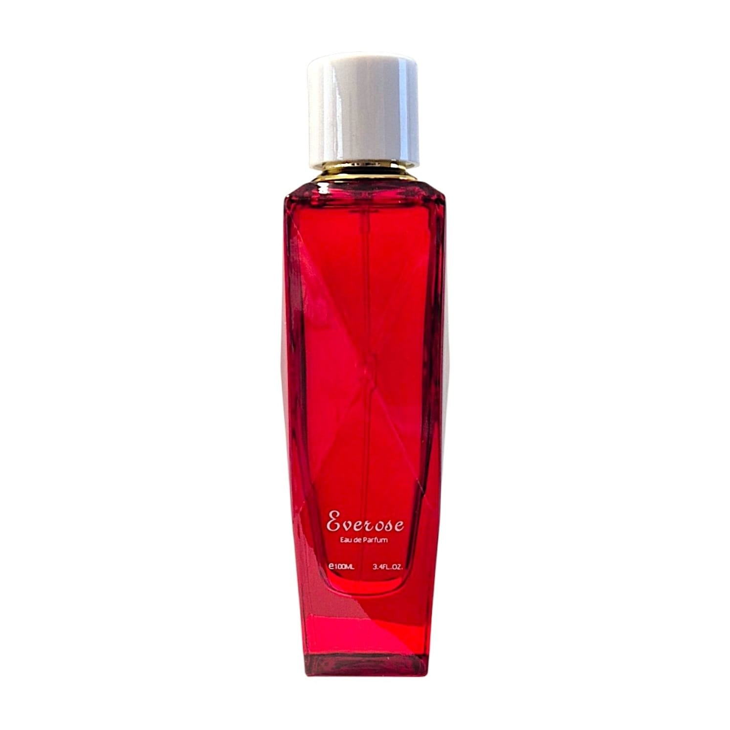 Everose Eau de Parfum 100 ml Damenparfum mit Grapefruit, Bergamotte, Erdbeere, Gardenie, Jasmin, Vanille, Moschus und weißen Hölzern im eleganten Flakon