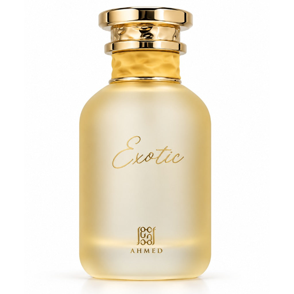 Ahmed Al Maghribi Exotic Eau de Parfum 100 ml – frisch-holziger Unisex-Duft mit Bergamotte, Sandelholz und Moschus