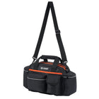 Fahrrad Gepäckträgertasche 15L schwarz – wasserdicht, 40x21,5x18 cm, mit Schulterriemen und Reflektor – Bild 2