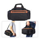 Fahrrad Gepäckträgertasche 15L schwarz – wasserdicht, 40x21,5x18 cm, mit Schulterriemen und Reflektor – Bild 7