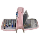 Maaleo Mädchen Federmäppchen rosa mit 2 Fächern 11x7x23 cm – Stiftetasche für Schule und Büro – Bild 8