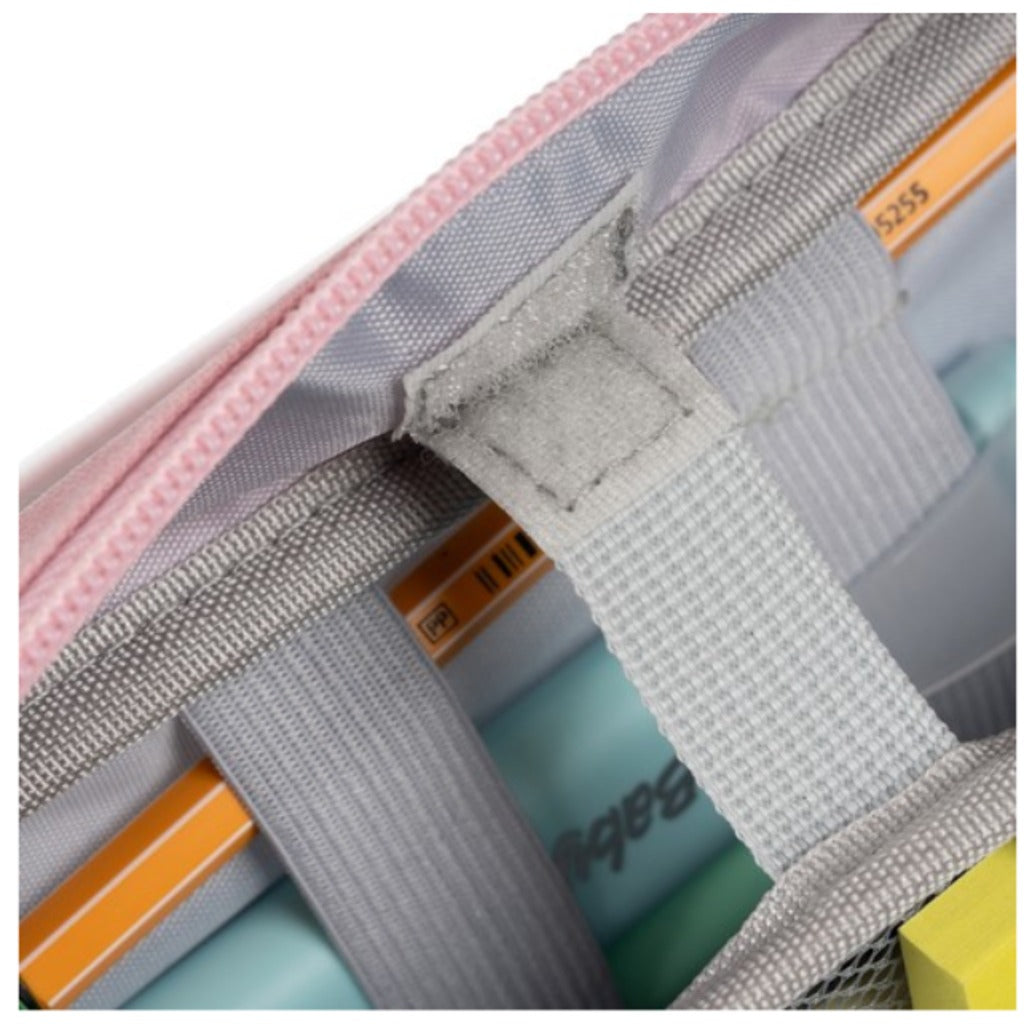 Maaleo Mädchen Federmäppchen rosa mit 2 Fächern 11x7x23 cm – Stiftetasche für Schule und Büro – Bild 9