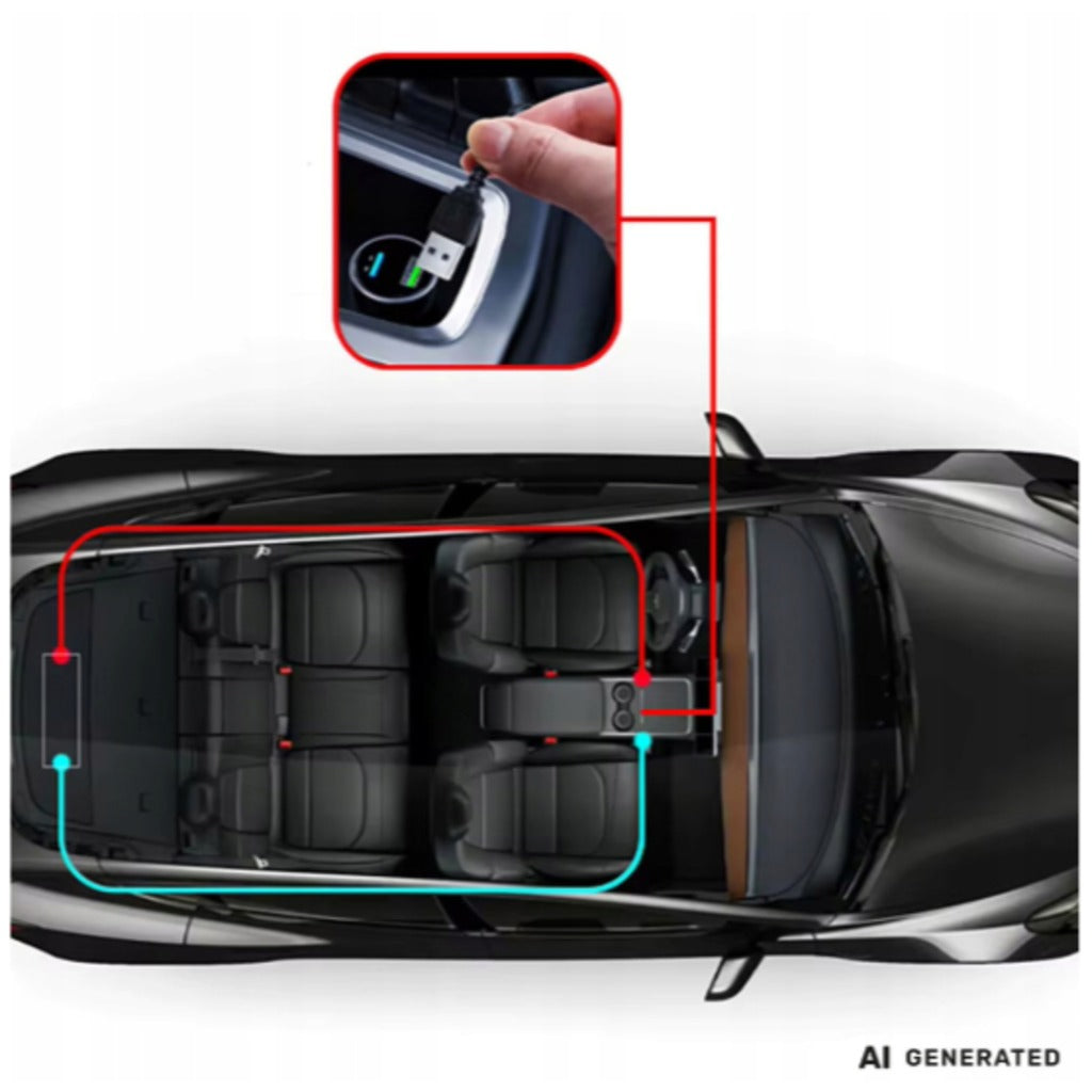 Flexible LED-Laufschrift 16x64 – programmierbares Display für Auto-Heckscheibe und Schaufenster mit App-Steuerung – Bild 9
