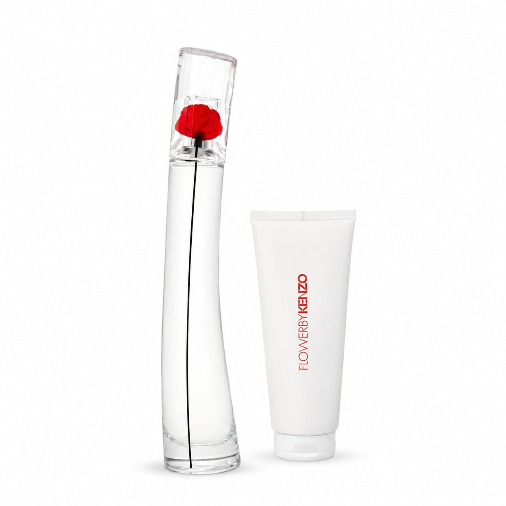 Kenzo Flower Eau de Parfum Set 3-teilig 50 ml – blumig-pudriger Damenduft mit Rose, Johannisbeere und Vanille – Bild 2