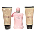 Fragrance Couture Delilah Set 100 ml EDP + Bodylotion + Shower Gel