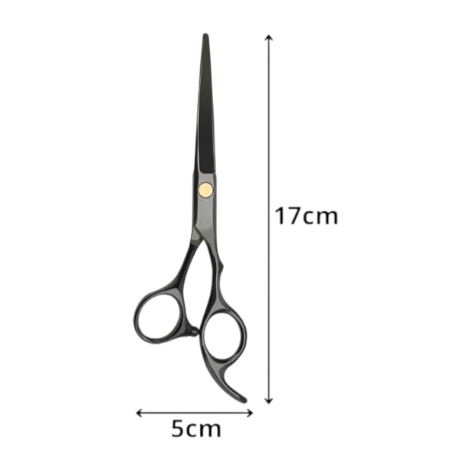 Professionelle Effilierschere aus Edelstahl Texturierende Friseurschere gerade 17 cm
