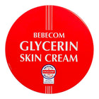 BEBECOM Glycerin Skin Cream intensive Feuchtigkeitscreme für Gesicht Körper und Hände mit pflanzlichem Glycerin