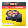 Grillplatte Universal 30,5 cm für Camping Gaskocher Grillaufsatz BBQ Kochplatte