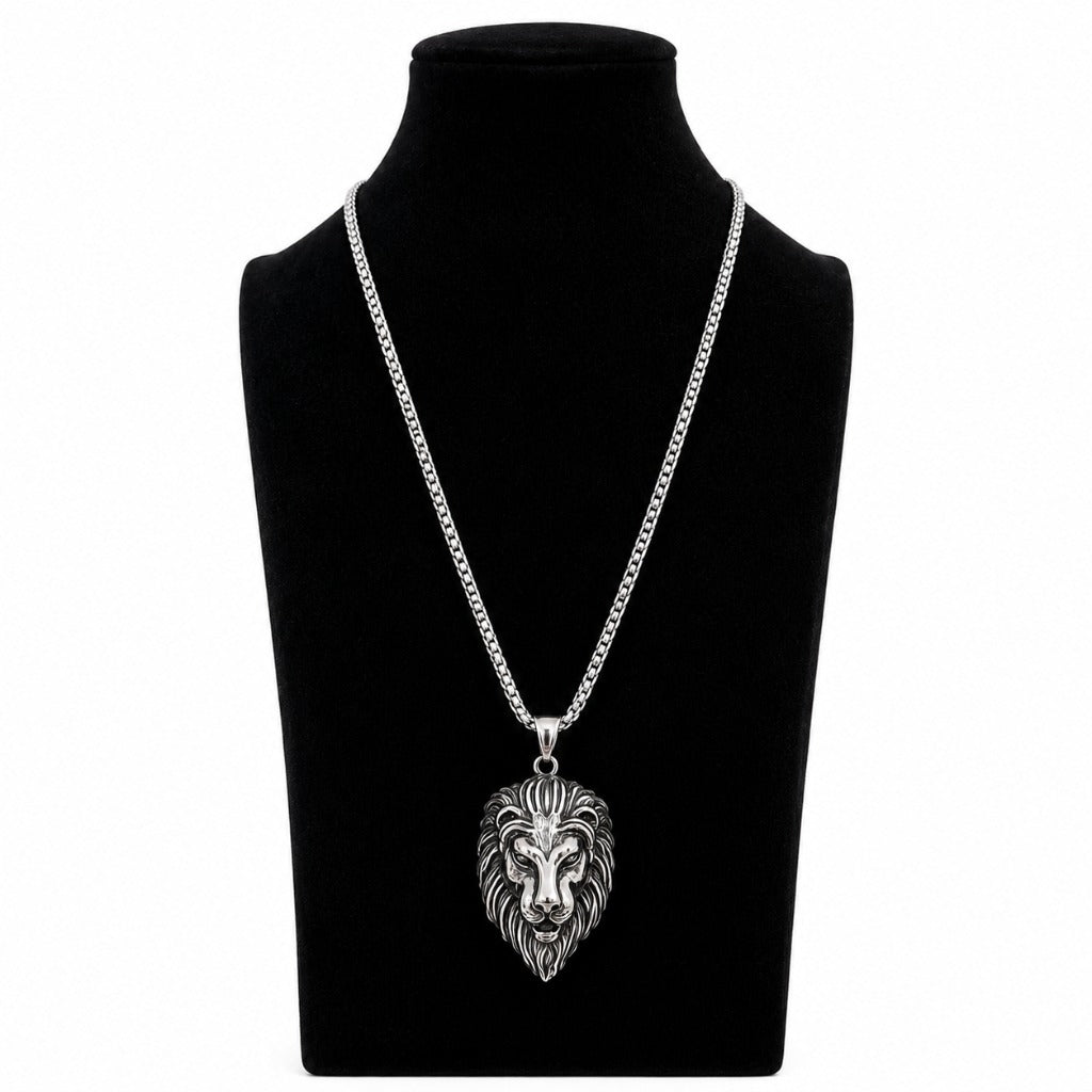 Halskette mit Anhänger 58 cm – eleganter Damen-Halsschmuck, Anhänger ca. 4x3 cm