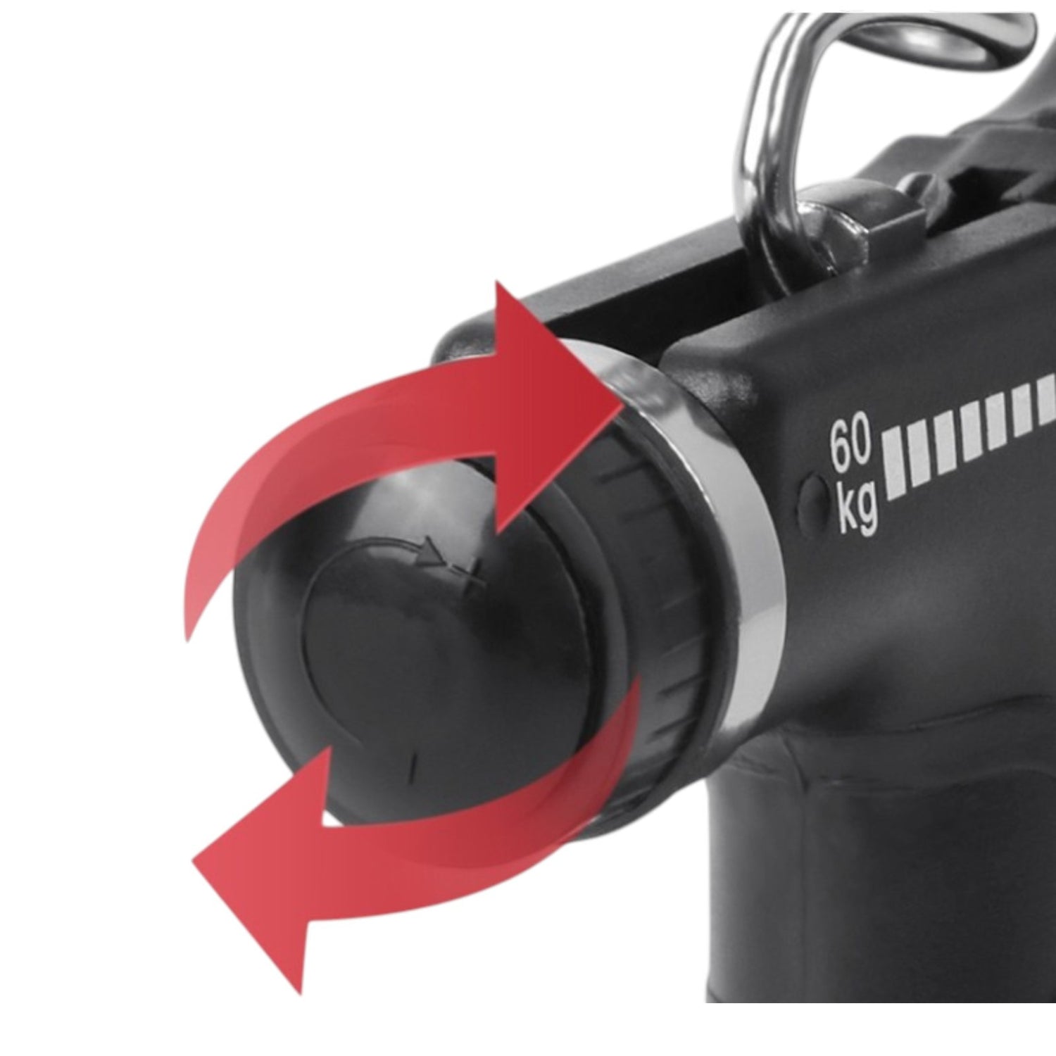 Handtrainer mit verstellbarem Widerstand, Griffkraft-Trainer 10-60kg