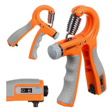 Handtrainer verstellbar 10–60 kg mit Zähler – Griffkrafttrainer für Hände, Finger & Unterarme