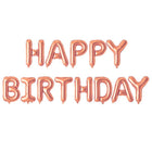 Happy Birthday Folienballon Girlande Rosa 13 Buchstaben ca. 36 cm Geburtstagsdeko zum Aufhängen – Bild 7