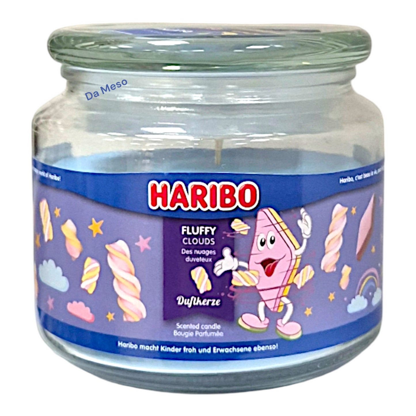 Haribo Duftkerze FLUFFY CLOUDS 300g