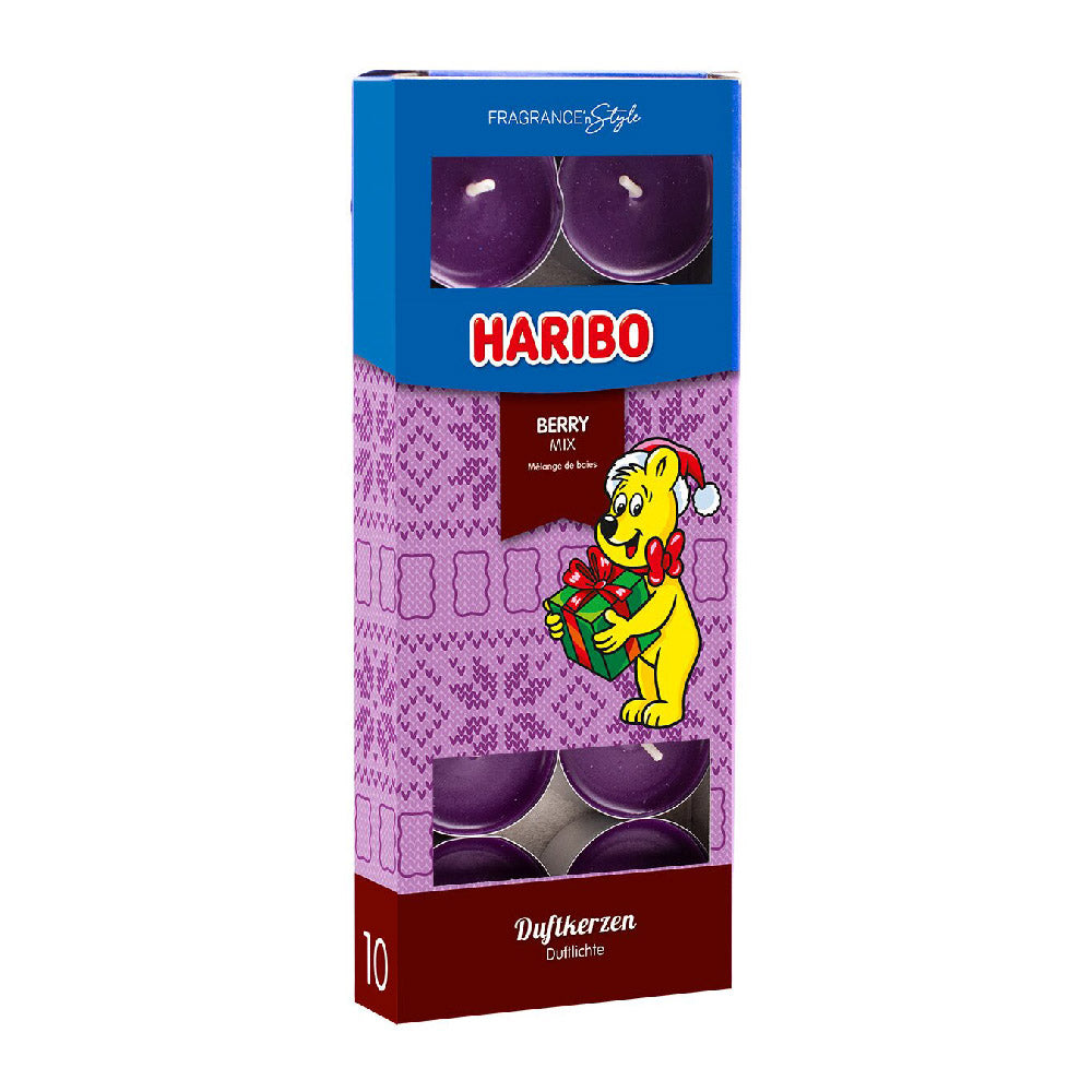 Haribo Teelicht Winterdesign Berry Mix - 10 Stk