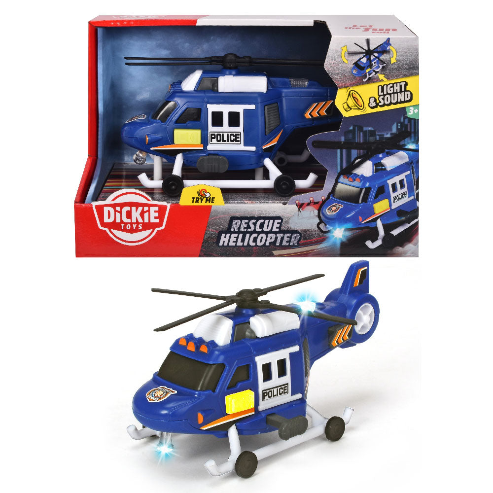 Dickie Toys Polizei City Heroes Helicopter, Hubschrauber