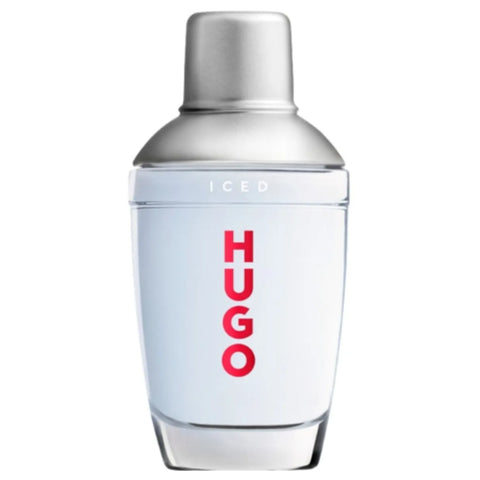 Hugo Boss Hugo Iced Eau de Toilette 75 ml – frischer Herrenduft mit Minze, Wacholder und Vetiver