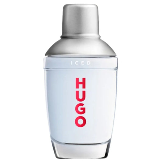 Hugo Boss Hugo Iced Eau de Toilette 75 ml – frischer Herrenduft mit Minze, Wacholder und Vetiver