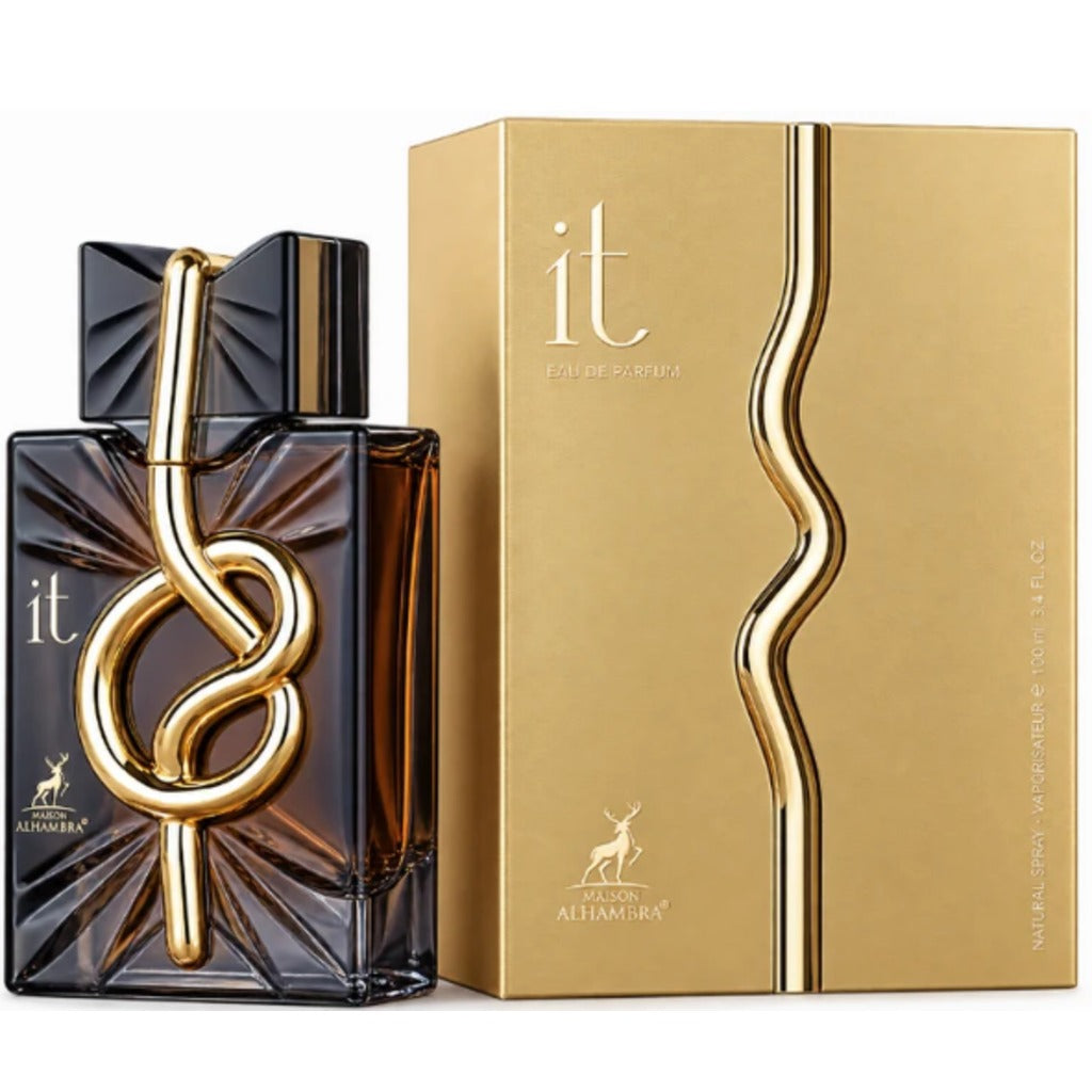 Maison Alhambra IT Eau de Parfum 100 ml – aromatisch-würziger Herrenduft mit Bergamotte, Lavendel und Zedernholz