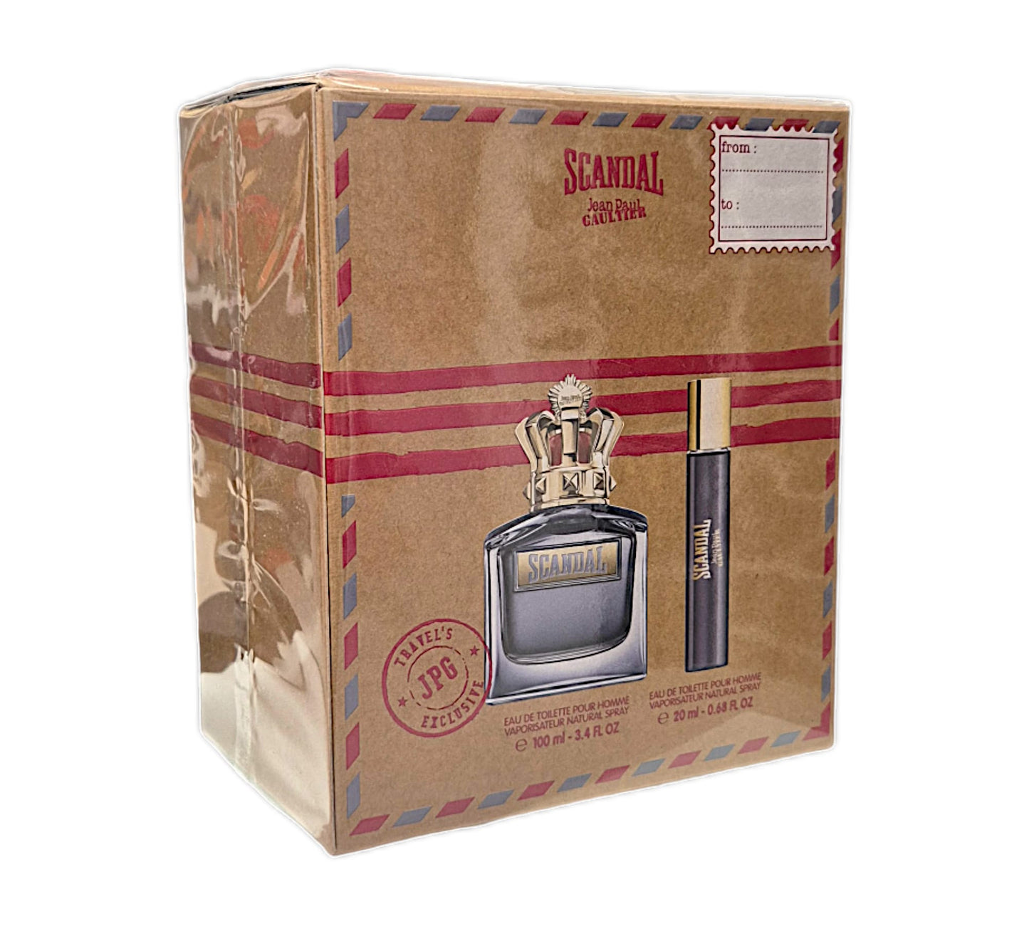 Jean Paul Gaultier Scandal Pour Homme Eau de Toilette 100ml + 20ml Set