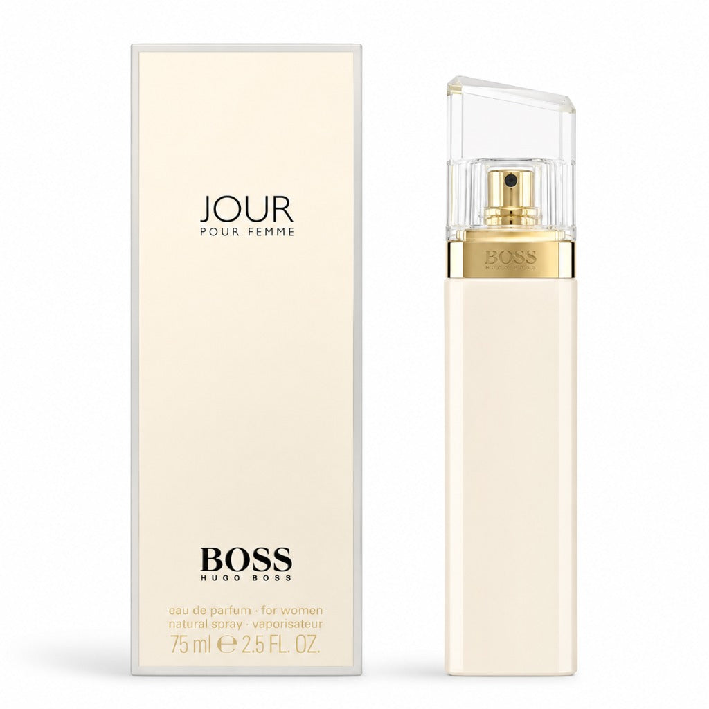 Hugo Boss Jour Pour Femme Eau de Parfum 75 ml – frisch-blumiger Damenduft mit Grapefruit, Freesie und Amber