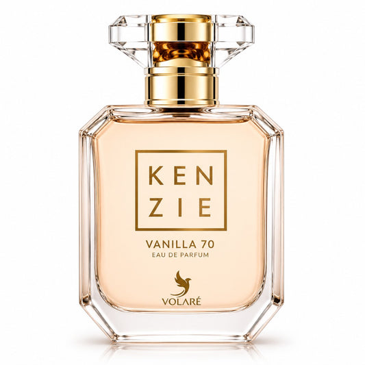 Volaré Kenzie Vanilla 70 Eau de Parfum 100 ml – orientalischer Unisex-Duft mit Vanille, Praliné und Sandelholz