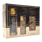 Lattafa Khamrah Collection Set Hair Mist + Perfumed Spray + EDP