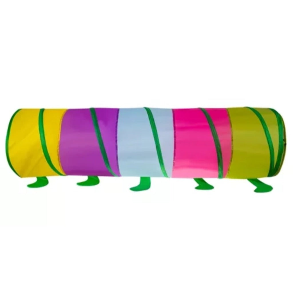 Kruzzel Kinder Klettertunnel Raupe 165 cm bunt – Pop-up Krabbeltunnel für Kinder ab 3 Jahren, 46x165 cm – Bild 9