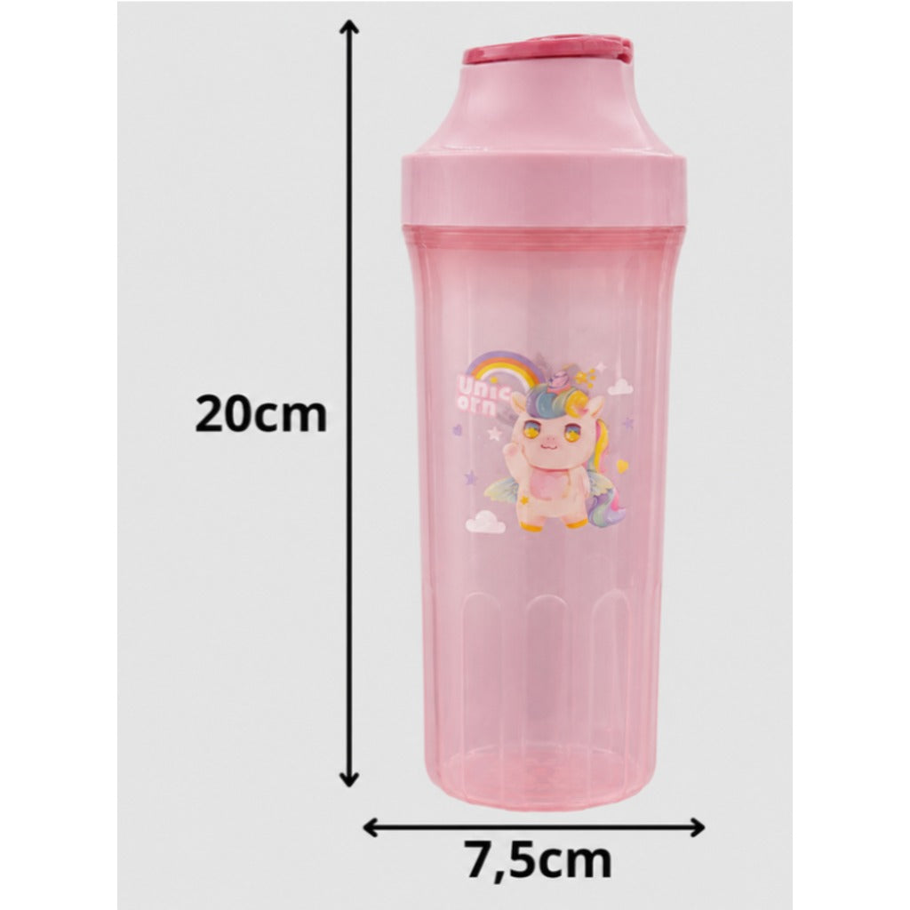 Kinder Lunchbox Set mit Trinkflasche 500 ml und Besteck – auslaufsichere Brotdose 1100 ml rosa für Schule und Kindergarten – Bild 7