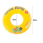 Aufblasbarer Kinder-Schwimmring 45 cm aus PVC, CE-zertifiziert, für Kinder 3-6 Jahre, Pool und Strand – Bild 4