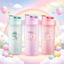Wasserflasche für Kinder 500 ml Trinkflasche für Schule & Kindergarten auslaufsicher