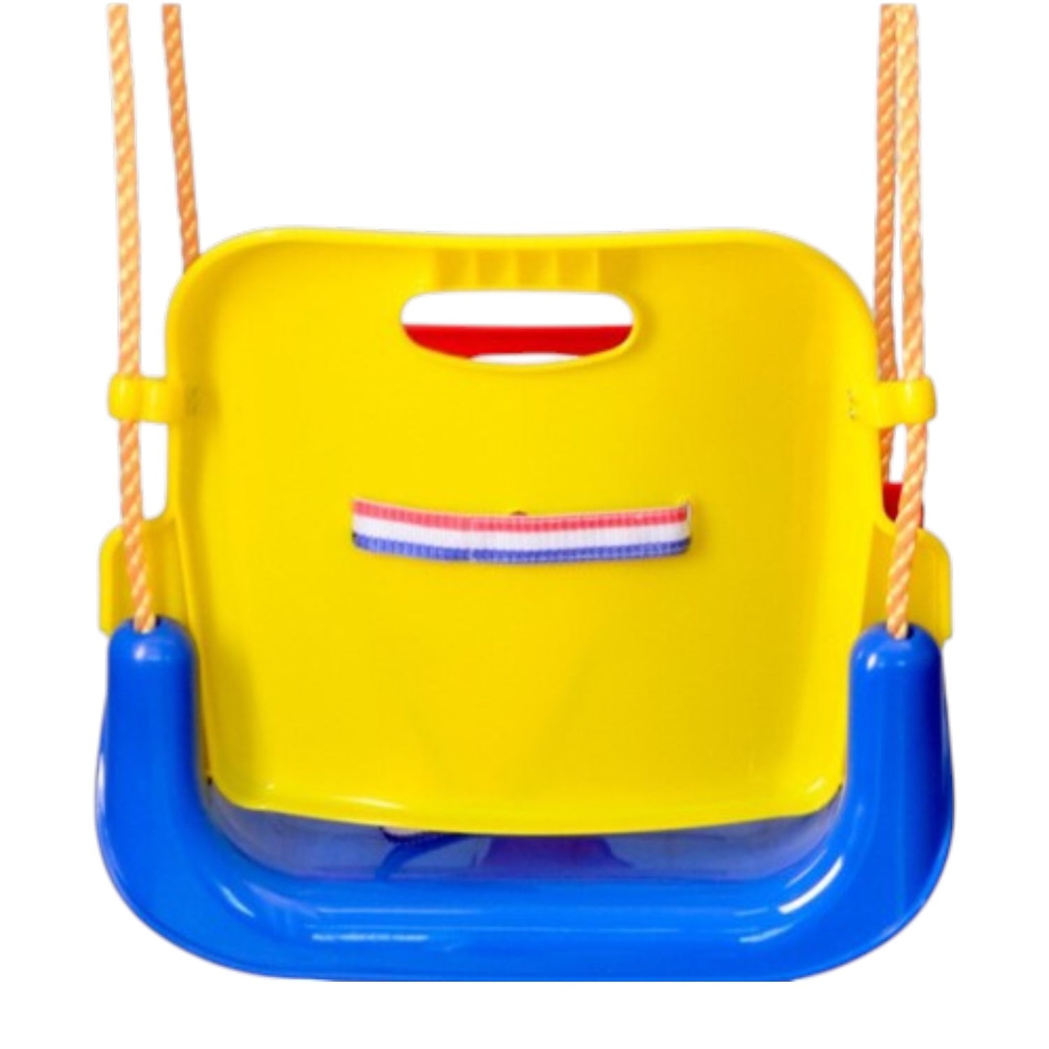 3-in-1 Kinderschaukel – Babyschaukel mit Rückenlehne & Sicherheitsbügel für Garten