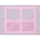 Kinderspielzelt Prinzessinnen-Schloss Rosa 130x98x125 cm – Spielhaus für Kinderzimmer und Garten, mit Vorhang und Fenstern – Bild 4