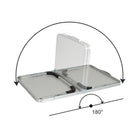 klappbarer Laptoptisch fürs Bett 40x30 cm – Betttisch Notebooktisch faltbar mit Anti-Rutsch-Füßen für Bett Sofa Campi – Bild 3