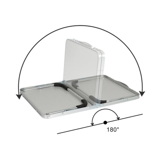 klappbarer Laptoptisch fürs Bett 40x30 cm – Betttisch Notebooktisch faltbar mit Anti-Rutsch-Füßen für Bett Sofa Campi – Bild 3