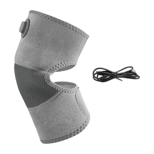 Kniewärmestütze mit Vibrationsmassage und Wärme – Kniebandage 3 Modi USB