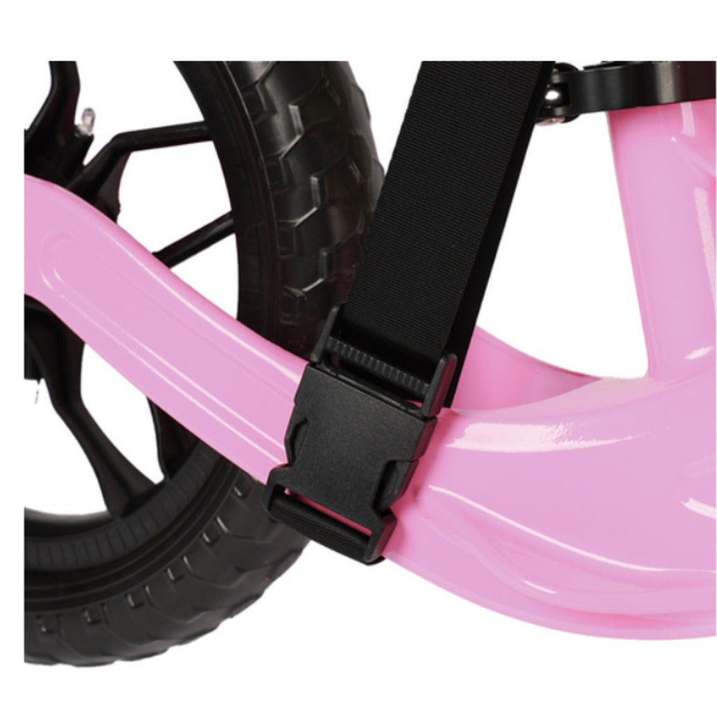 KRUZZEL Kinderlaufrad Rosa 12 Zoll Balance Bike ohne Pedale mit Magnesiumrahmen und EVA-Schaumrädern ab 2 Jahren – Bild 5