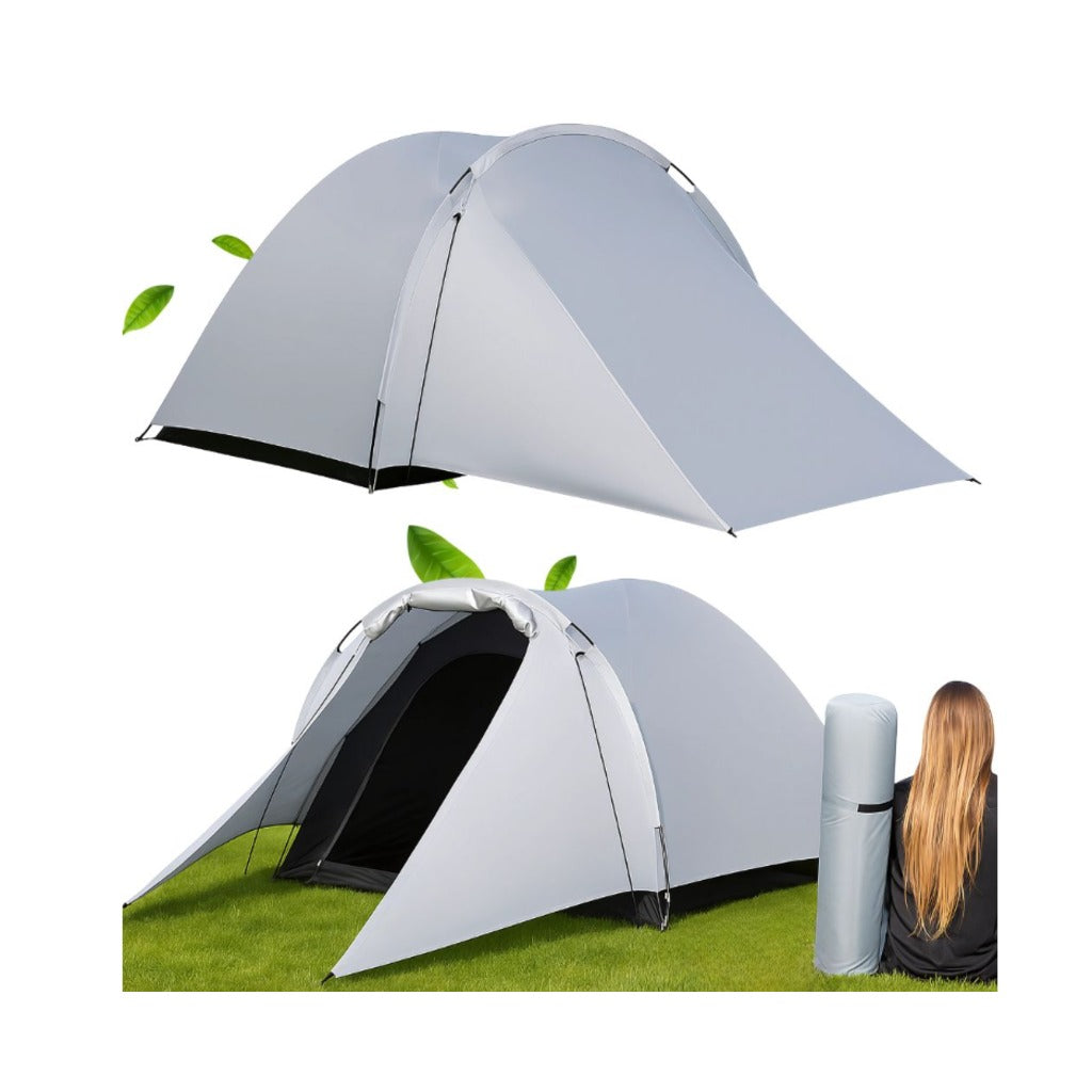 Kuppelzelt 3 Personen mit Vorzelt – wasserdichtes Campingzelt 320x190 cm für Outdoor & Camping