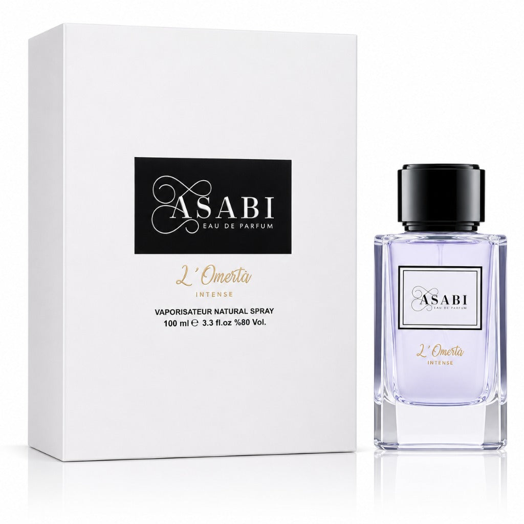 Asabi L'Omerta Eau de Parfum Intense 100 ml – langanhaltender Unisex-Duft holzig-zitrus orientalisch – Bild 2