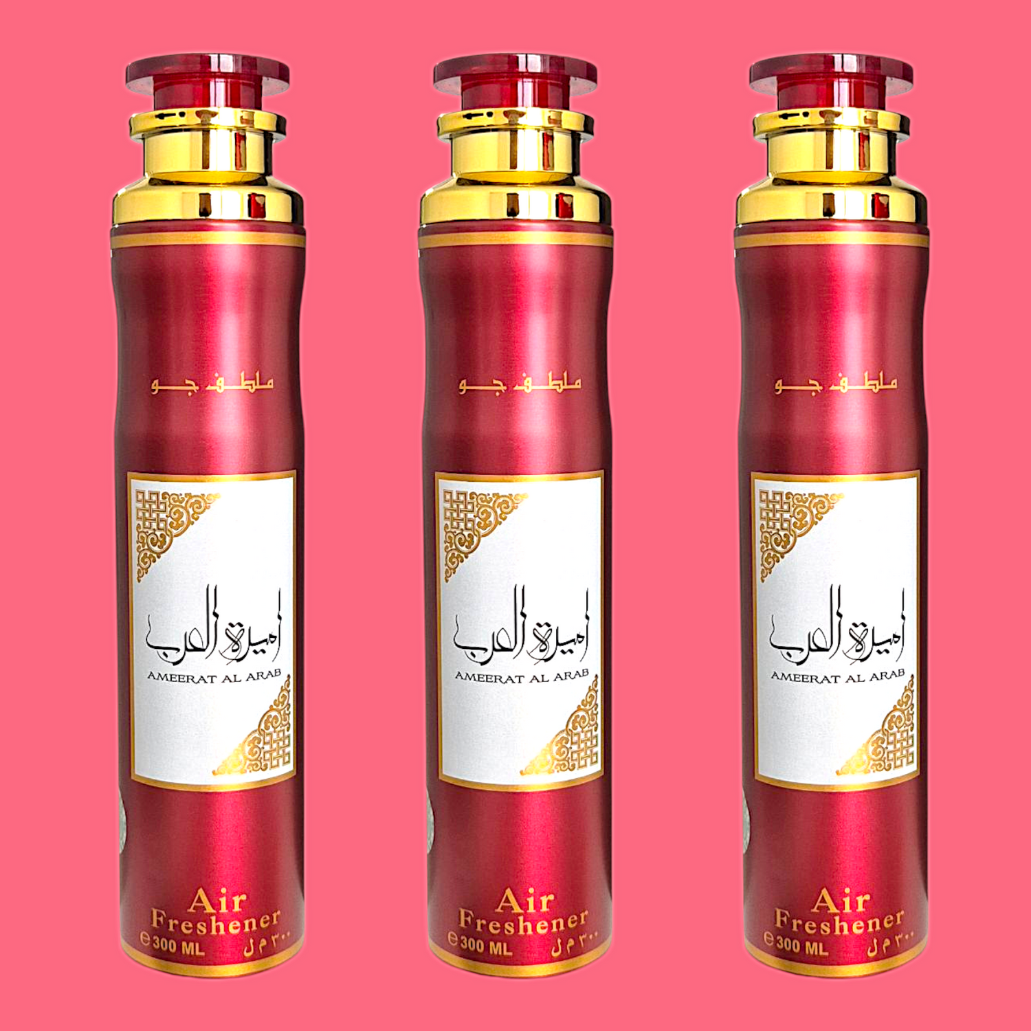 Lattafa Ameerat Al Arab Raumduft Set Luftauffrischer 3x300ml