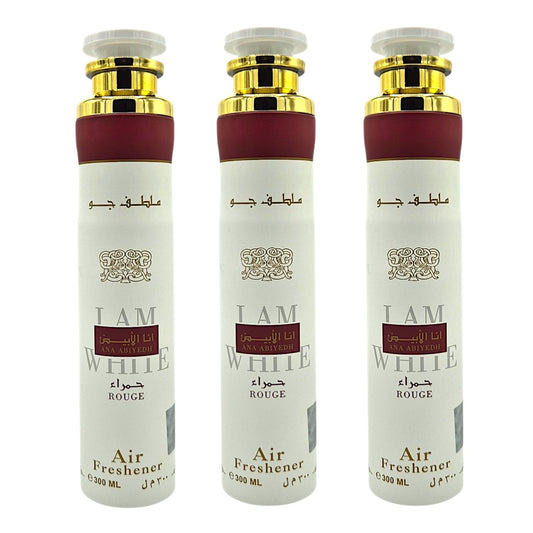 Lattafa Ana Abiyedh Rouge Raumspray 3x300ml – Lufterfrischer Raumduft Set
