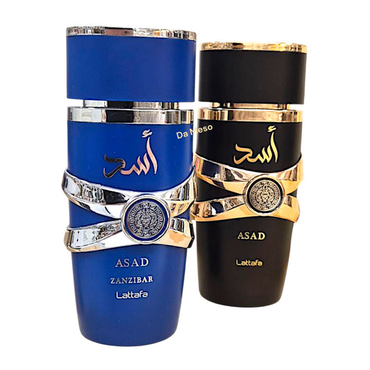 Lattafa Asad und Asad Zanzibar SET Eau de Parfum 2x100 ml