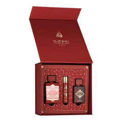 Lattafa Perfumes Badee Al Oud Sublime 3-piece Set with Travel Spray