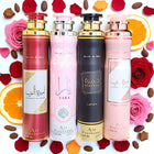 Lattafa Raumduft Set Lufterfrischer Khamrah, Yara, Ameerat Al Arab, Prive Rose
