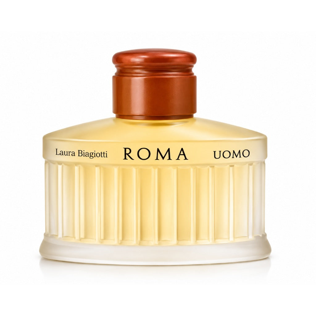 Laura Biagiotti Roma Uomo Eau de Toilette 200 ml – klassischer Herrenduft mit Grapefruit, Sandelholz und Patchouli – Bild 2