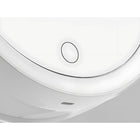 LED Kosmetikspiegel mit 5x Vergrößerung und 360° Wandhalterung, 3 Lichtmodi, Farbe Weiß, 17,7 cm Durchmesser – Bild 5