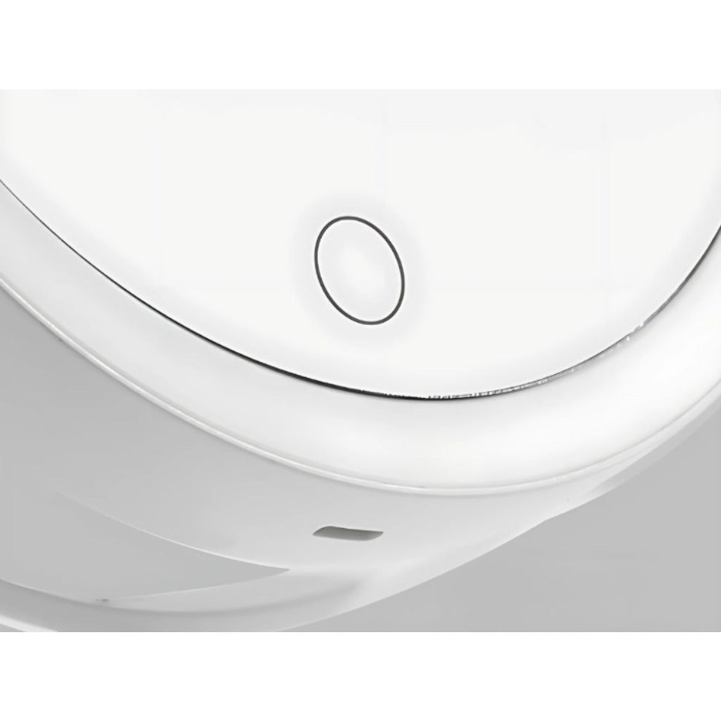 LED Kosmetikspiegel mit 5x Vergrößerung und 360° Wandhalterung, 3 Lichtmodi, Farbe Weiß, 17,7 cm Durchmesser – Bild 5